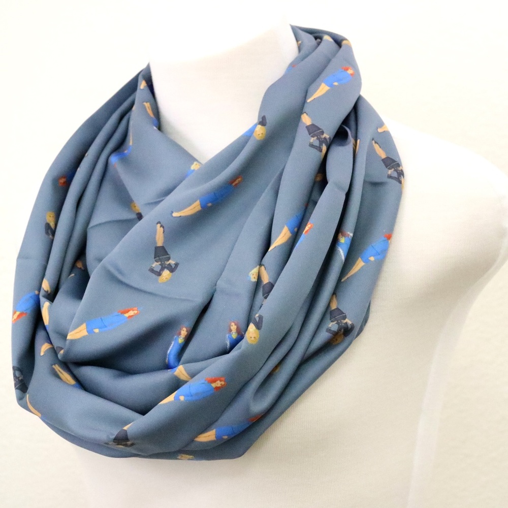 Flight attendant infinity Scarf gifts for her crew